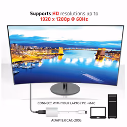 CLUB3D Displayport to VGA Active Adapter - Vue supplémentaire 4
