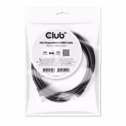 CLUB3D Mini DisplayPort 1.2 HBR2 Cable M/M 2m/6.56ft 4K60Hz - Vue supplémentaire 10
