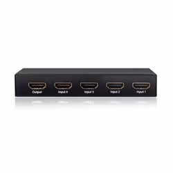 CLUB3D HDMI 2.0 UHD SwitchBox 4 Ports, HDMI, 2.0a, 4096 x 2160 pixels, Noir, Métal, 4K Ultra HD