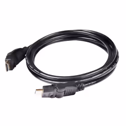 CLUB3D HDMI 2.0 4K60Hz UHD 360 Degree Rotary cable 2m/6.74ft, 2 m, HDMI Type A (Standard), HDMI Type A (Standard), 4096 x 216 ...
