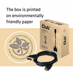 CLUB3D DVI to HDMI 1.4 Cable M/M 2m/ 6.56ft Bidirectional - Vue supplémentaire 5