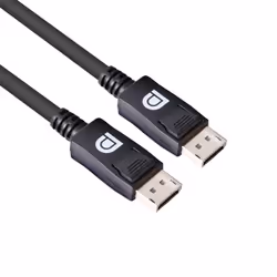 CLUB3D DisplayPort 1.4 HBR3 8K 28AWG Cable M/M 3m /9.84ft, 3 m, DisplayPort, DisplayPort, Mâle, Mâle, 7680 x 4320 pixels