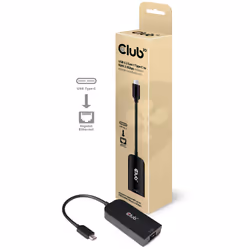 CLUB3D CAC-1520, USB C, Ethernet, Noir