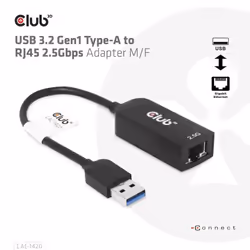 CLUB3D CAC-1420 carte réseau Ethernet 2500 Mbit/s - Vue supplémentaire 4