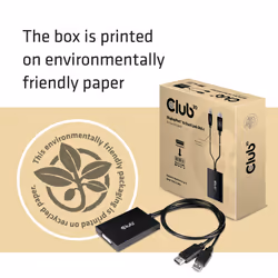 CLUB3D cac-1010 Displayport/usb DVI-I Daul link Noir, Blanc - Vue supplémentaire 6