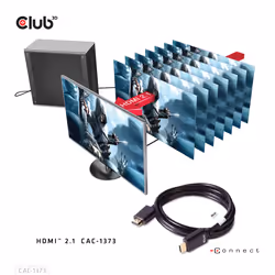 CLUB3D cac-1373 HDMI Noir - Vue supplémentaire 5