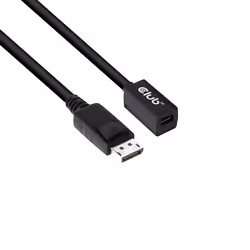 CLUB3D cac-1120, 1 m, Mini DisplayPort, DisplayPort, Femelle, Mâle, 7680 x 4320 pixels