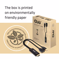 CLUB3D HDMI 2.0 TO DISPLAYPORT 1.2 4K60HZ HDR M/F ACTIVE ADAPTER Noir - Vue supplémentaire 6