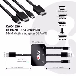 CLUB3D cac-1630 HDMI