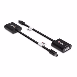 CLUB3D CAC-2113 câble vidéo et adaptateur 0,228 m Mini Displayport VGA Noir