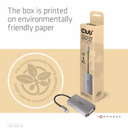 CLUB3D CAC-1510-A câble vidéo et adaptateur 0,25 m USB Type-C DVI Gris - Vue supplémentaire 10