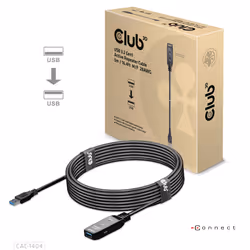 CLUB3D CAC-1404 câble USB 5 m USB 3.2 Gen 1 (3.1 Gen 1) USB A Noir