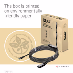 CLUB3D CAC-1405 câble USB 10 m USB 3.2 Gen 2 (3.1 Gen 2) USB A Noir - Vue supplémentaire 10