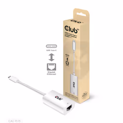 CLUB3D CAC-1519 changeur de genre de câble USB-C RJ-45 Blanc