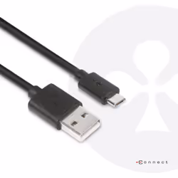 CLUB3D CAC-1408 câble USB 1 m USB 3.2 Gen 1 (3.1 Gen 1) USB A Micro-USB B Noir