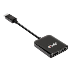 CLUB3D CSV-7220 câble vidéo et adaptateur 1 m DisplayPort HDMI + DisplayPort Gris