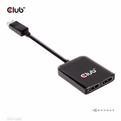 CLUB3D CSV-7220 câble vidéo et adaptateur 1 m DisplayPort HDMI + DisplayPort Gris - Vue supplémentaire 10