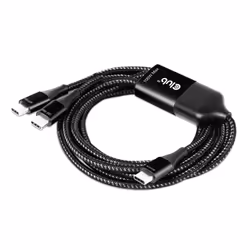 CLUB3D CAC-1527 câble USB 1,83 m USB C 2 x USB C Noir - Vue supplémentaire 4