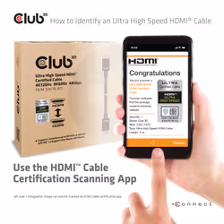 CLUB3D CAC-1375 câble HDMI 5 m HDMI Type A (Standard) Noir - Vue supplémentaire 9