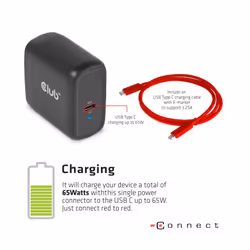 CLUB3D CSV-1564W65 station d'accueil USB 3.2 Gen 1 (3.1 Gen 1) Type-C Noir - Vue supplémentaire 5