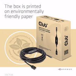 CLUB3D CAC-1538 câble USB 10 m USB 3.2 Gen 1 (3.1 Gen 1) USB C USB A Noir - Vue supplémentaire 9