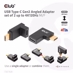 CLUB3D CAC-1528 changeur de genre de câble USB C