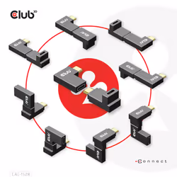 CLUB3D CAC-1528 changeur de genre de câble USB C - Vue supplémentaire 8