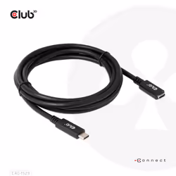 CLUB3D CAC-1529 câble USB 2 m USB 3.2 Gen 1 (3.1 Gen 1) USB C Noir - Vue supplémentaire 6