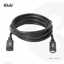 CLUB3D CAC-1529 câble USB 2 m USB 3.2 Gen 1 (3.1 Gen 1) USB C Noir - Vue supplémentaire 8
