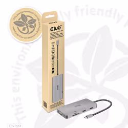 CLUB3D CSV-1594 station d'accueil USB 3.2 Gen 1 (3.1 Gen 1) Type-C Noir, Gris - Vue supplémentaire 15