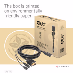CLUB3D CAC-1712 câble vidéo et adaptateur 2 m VGA (D-Sub) + 3,5 mm HDMI + Micro-USB Noir - Vue supplémentaire 8