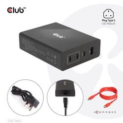 CLUB3D CAC-1906 chargeur d'appareils mobiles Universel Noir CC Intérieure