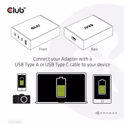 CLUB3D CAC-1906 chargeur d'appareils mobiles Universel Noir CC Intérieure - Vue supplémentaire 11