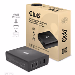 CLUB3D CAC-1906 chargeur d'appareils mobiles Universel Noir CC Intérieure - Vue supplémentaire 4