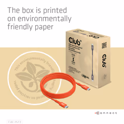 CLUB3D CAC-1573 câble USB 2 m USB4 Gen 2x2 USB C Rouge - Vue supplémentaire 12