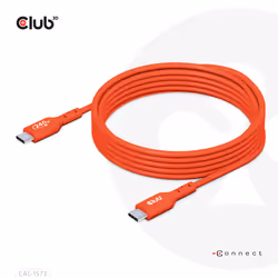 CLUB3D CAC-1573 câble USB 2 m USB4 Gen 2x2 USB C Rouge
