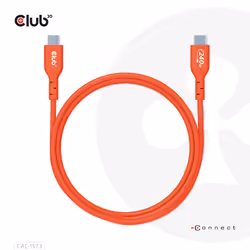 CLUB3D CAC-1573 câble USB 2 m USB4 Gen 2x2 USB C Rouge - Vue supplémentaire 4