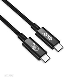 CLUB3D CAC-1576 câble USB 1 m USB4 Gen 3x2 USB C Noir