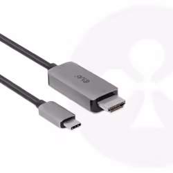 CLUB3D CAC-1587 changeur de genre de câble USB Gen2 Type-C HDMI Type A (Standard) Noir