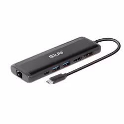 CLUB3D CSV-1597 station d'accueil USB 3.2 Gen 1 (3.1 Gen 1) Type-C Noir