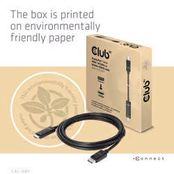 CLUB3D CAC-1087 câble vidéo et adaptateur 3 m DisplayPort HDMI Noir - Vue supplémentaire 8