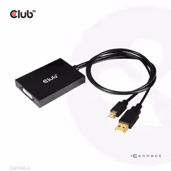 CLUB3D CAC-1130-A câble vidéo et adaptateur 0,6 m DVI-D Noir - Vue supplémentaire 7