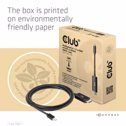 CLUB3D CAC-1187 câble vidéo et adaptateur 1,8 m Mini DisplayPort HDMI Noir - Vue supplémentaire 8