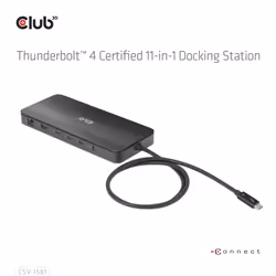 CLUB3D CSV-1581 station d'accueil Thunderbolt 4 Noir - Vue supplémentaire 14