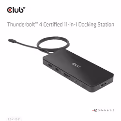 CLUB3D CSV-1581 station d'accueil Thunderbolt 4 Noir - Vue supplémentaire 15