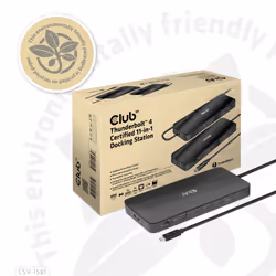 CLUB3D CSV-1581 station d'accueil Thunderbolt 4 Noir - Vue supplémentaire 16