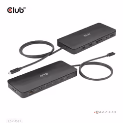 CLUB3D CSV-1581 station d'accueil Thunderbolt 4 Noir