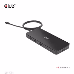 CLUB3D CSV-1581 station d'accueil Thunderbolt 4 Noir