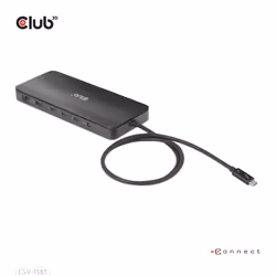 CLUB3D CSV-1581 station d'accueil Thunderbolt 4 Noir - Vue supplémentaire 4