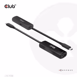 CLUB3D CAC-1588 câble vidéo et adaptateur 0,17 m USB Type-C HDMI Noir